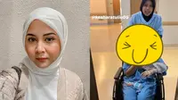6 Potret Kesha Ratuliu Usai Jalani Operasi Pengangkatan Tumor Payudara