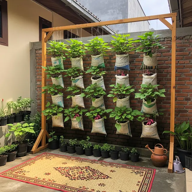 9 Ide Kebun Gantung untuk Ubi Jalar agar Hasil Panen Lebih Bersih, Melimpah di Lahan Sempit