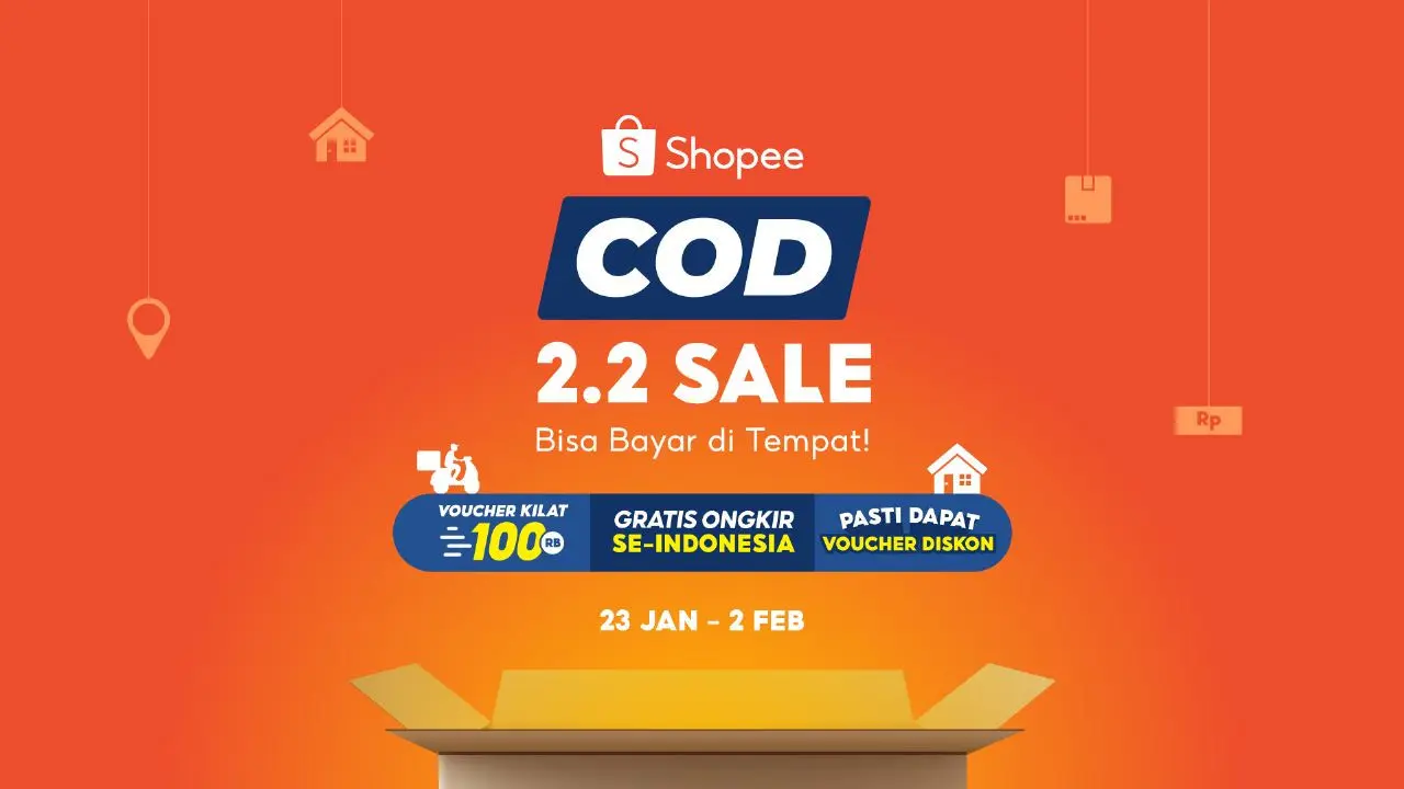 Tips Bijak Belanja Online, Bedakan Kebutuhan dan Keinginan bersama Shopee COD 2.2 Sale Yuk!