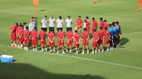 Latihan Timnas Indonesia di Bali. (PSSI).