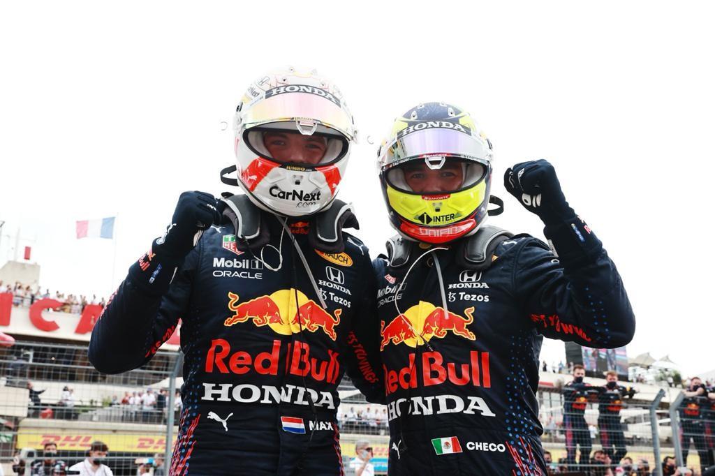 Max dan Checo (Red Bull Racing Honda)