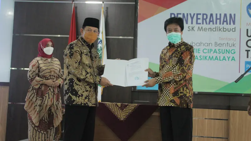 STIE Cipasung kini berubah jadi Universitas Cipasung Tasikmalaya. (Ist)