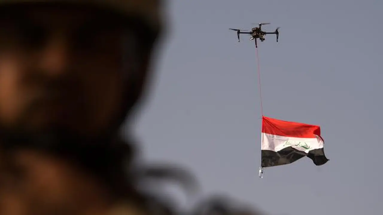 Tentara Irak Rayakan Kemenangan di Mosul