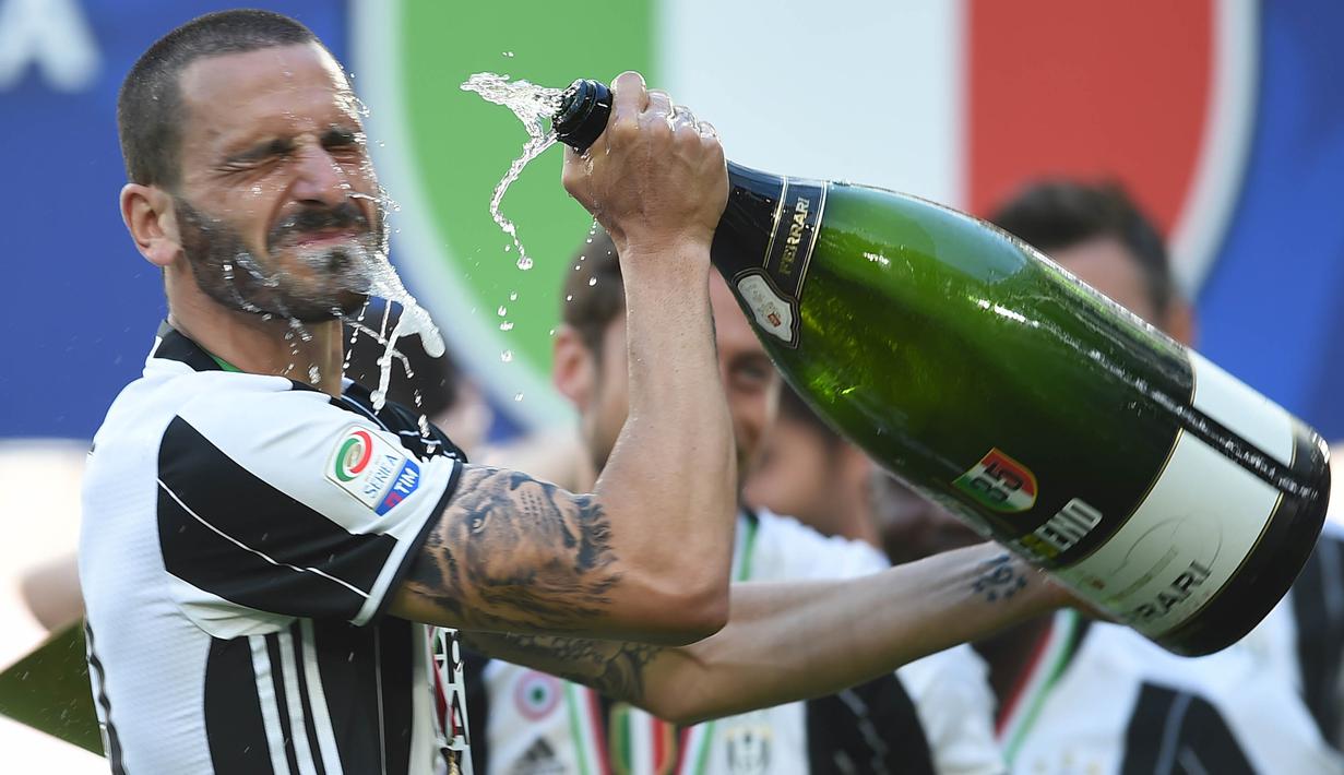 Bek Tengah - Leonardo Bonucci (Italia) - Juventus. (AFP/Filippo Monteforte)