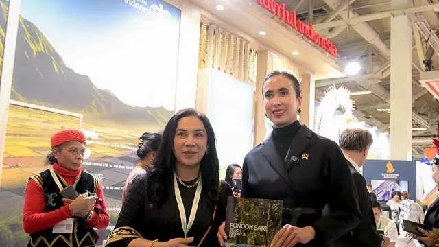 Efisiensi Anggaran, Menpar Widiyanti Putri Wardhana Terbang ke Jerman Resmikan Paviliun Wonderful Indonesia di ITB Berlin