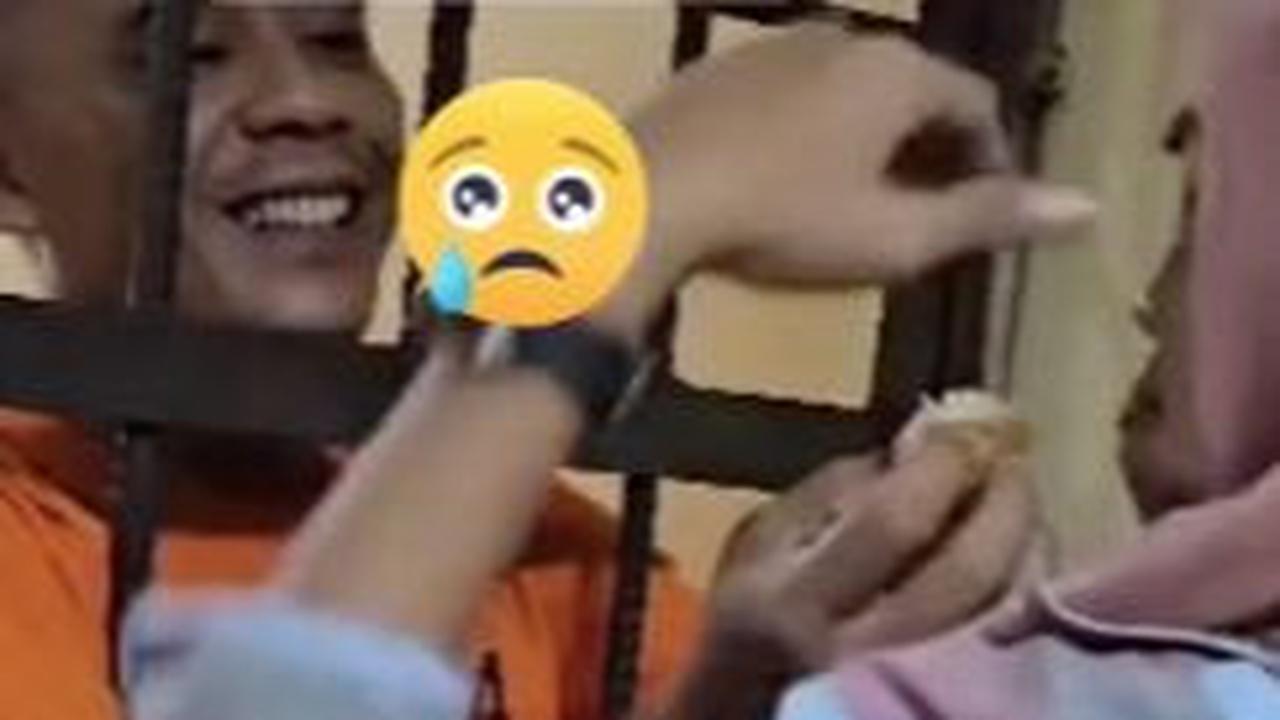 Cerita Istri Ngidam Disuapi Suami, Penuh Haru saat Disuapi Terhalang Jeruji Besi
