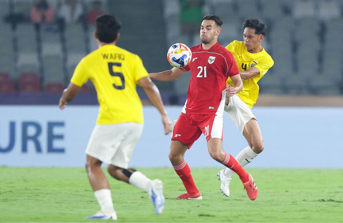 FOTO: Garuda Muda Menggila! Indonesia Hajar Brunei 8-0 di Piala AFF U-23 2025
