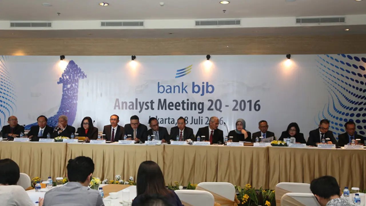 Triwulan II 2016, Laba Bersih Bank BJB Naik 56,3%
