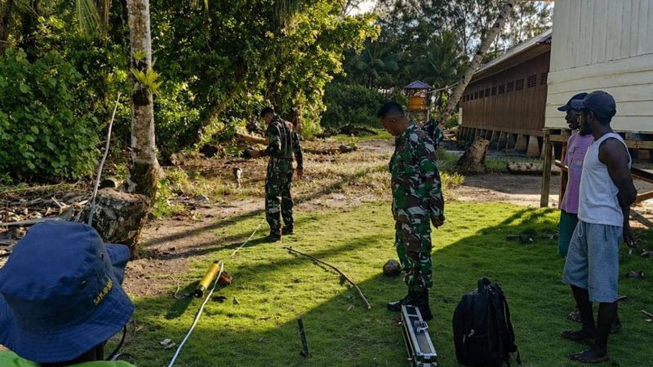 TMMD Mimika Segera Bangun Lima Sumur Bor, Tingkatkan Akses Air Bersih Warga Kekwa