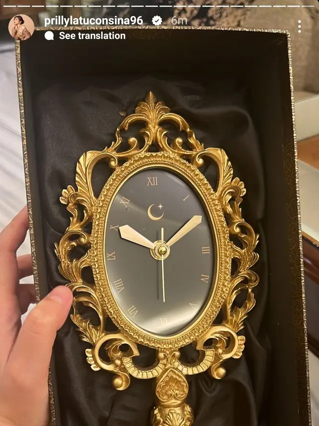 Hampers Lebaran Artis 2023. (Foto: Instagram Stories/prillylatuconsina)