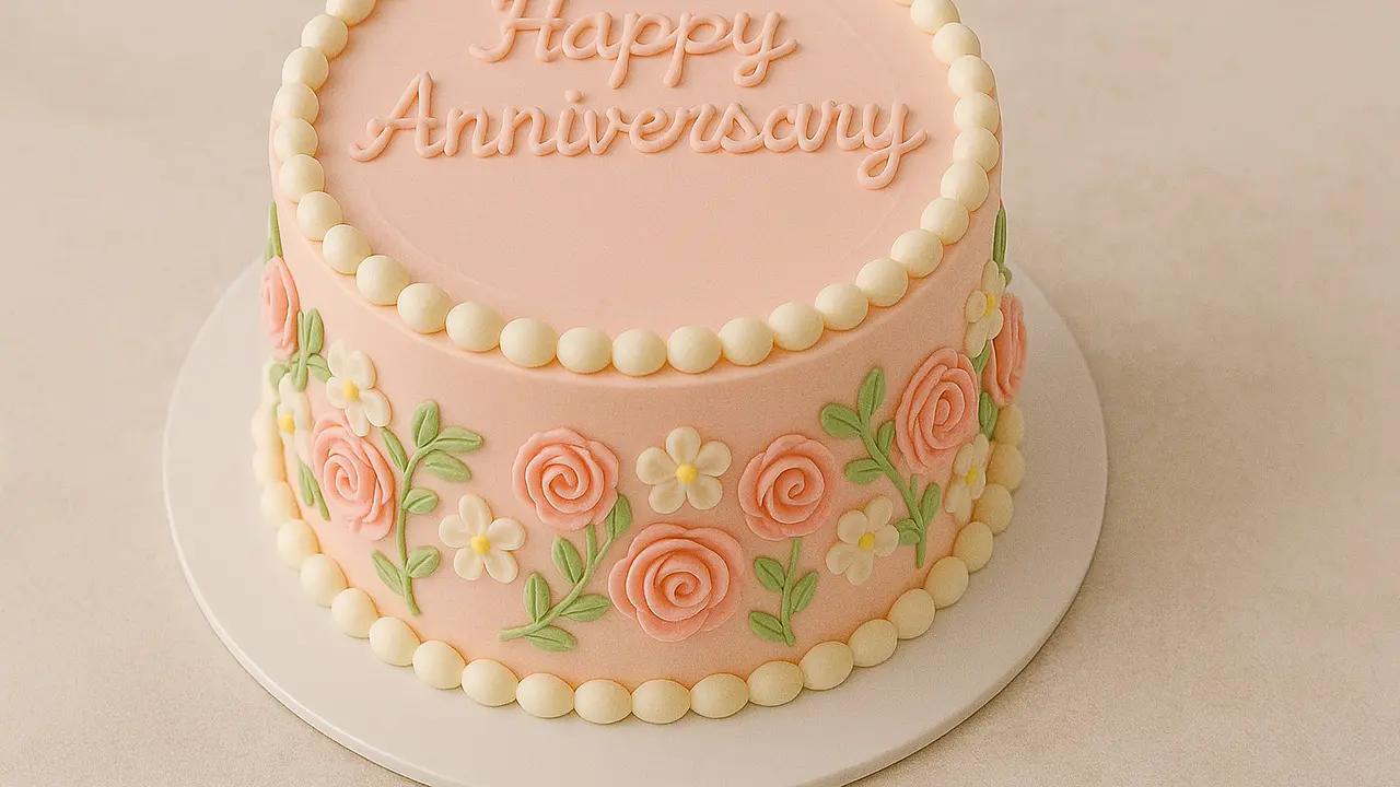 Model Kue Anniversary