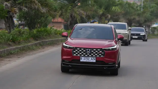 Menguji Ketangguhan Honda HR-V e:HEV Menuju Anyer, Begini Performa dan Kenyamanannya (ist)