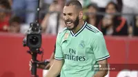 Striker Real Madrid, Karim Benzema (CRISTINA QUICLER / AFP)