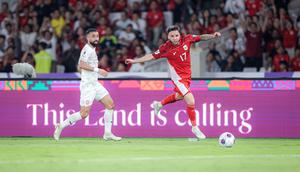 Timnas Indonesia Vs Bahrain pada matchday kedelapan Grup C putaran ketiga kualifikasi Piala Dunia 2026 zona Asia di SUGBK, Jakarta, Selasa (25-3-2025). (Bola.com/Bagaskara Lazuardi)