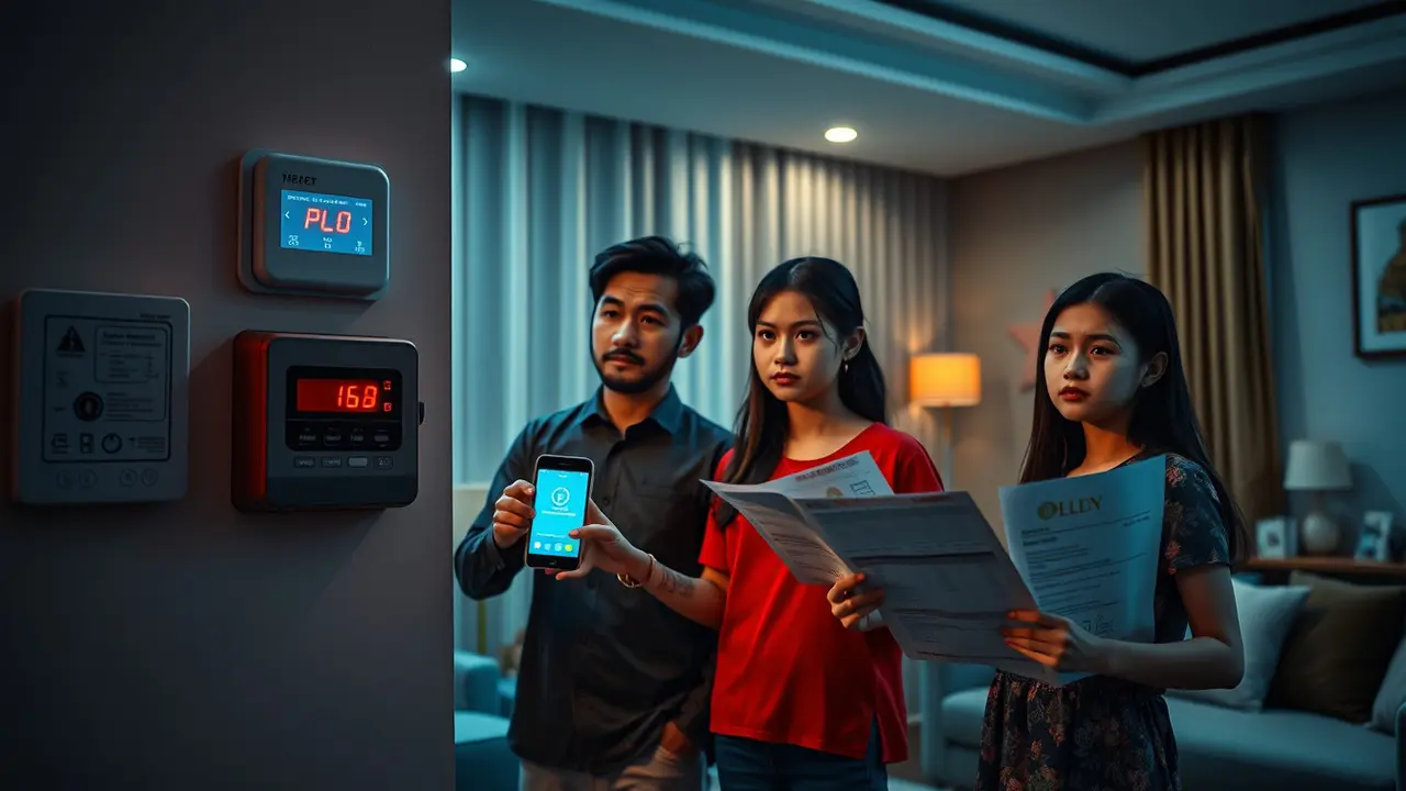 cara mematikan token bunyi