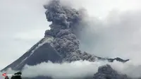 Ilustrasi Gunung Merapi. (Antara Foto)