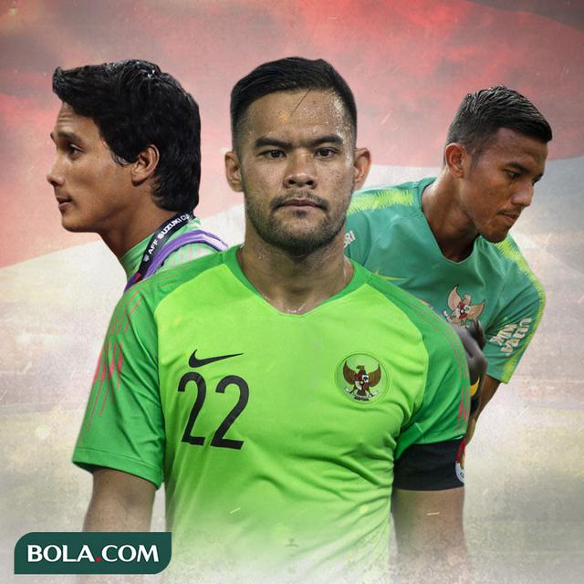 Timnas Indonesia - Andritany Ardhiyasa, Teja Paku Alam, Muhammad Ridho