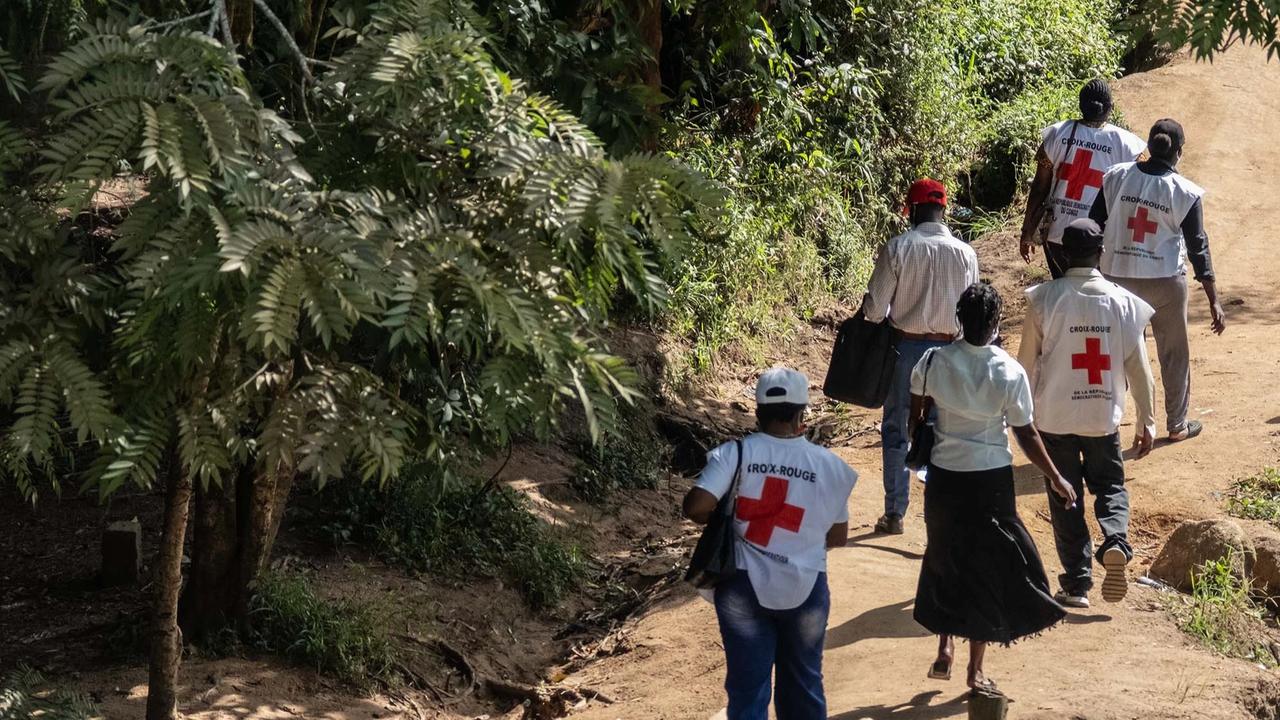 FOTO: Sosialisasi Pencegahan Ebola Diperluas di Kongo