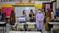 Matangkan Pembangunan Sekolah Standar Internasional, Bunda Paud Makassar Kunjungi 3 Sekolah