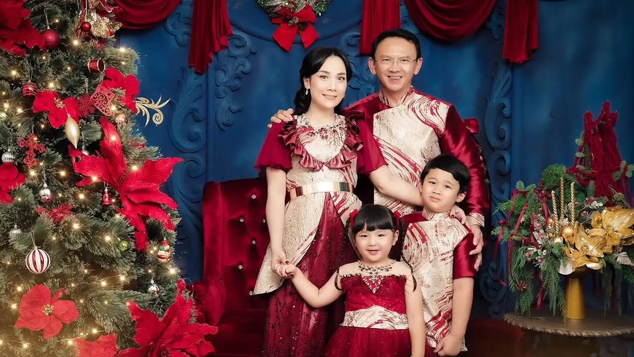 Inspirasi Busana Nuansa Merah dari Keluarga Ahok untuk Tahun Baru Imlek 2025