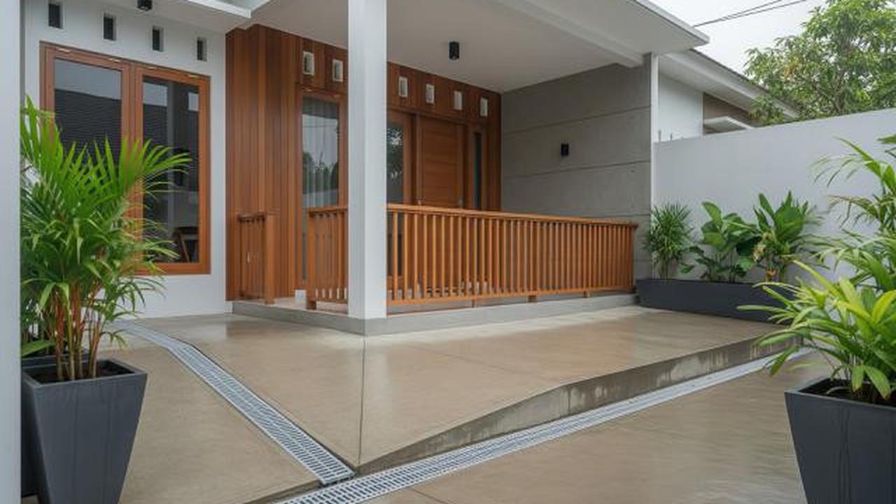 9 Desain Teras Rumah Tetap Kering saat Hujan, Inspirasi Estetis dan Fungsional