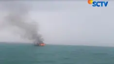 Lokasi terbakarnya kapal yang terpencil menyulitkan upaya pemadaman sehingga seluruh badan kapal akhirnya ludes terbakar.