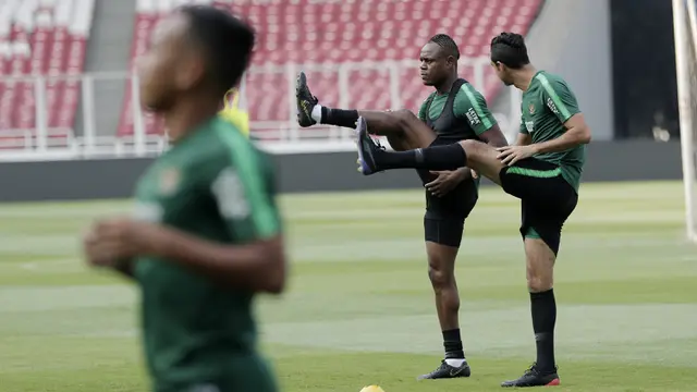 Latihan Timnas Indonesia