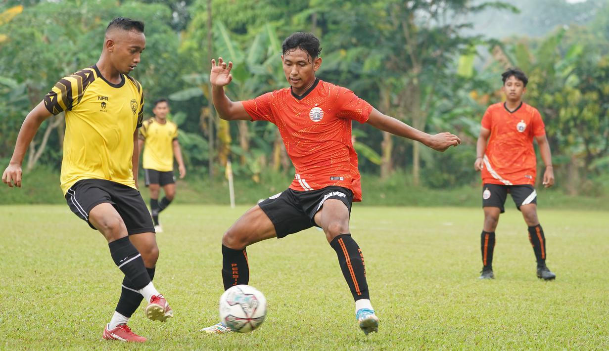 AHHA PS Pati FC yang dilatih Ibnu Grahan tampil dengan semangat dan motivasi tinggi, tidak terpengaruh dengan nama besar Persija sebagai tim elite di BRI Liga 1. (Foto: Dok. Persija)