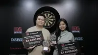 Frangky dan Jessica Dijuluki Indonesia Darts Couple