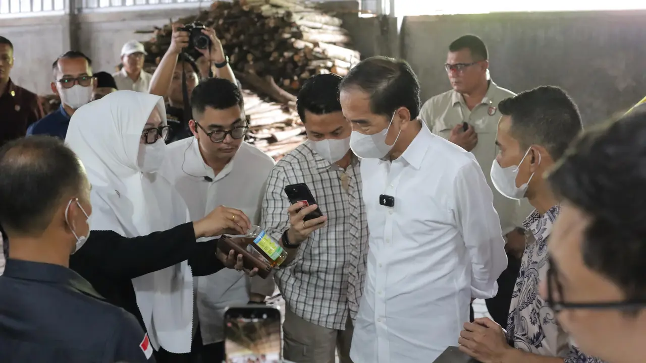 Presiden Ke-7 Republik Indonesia, Joko Widodo atau Jokowi.