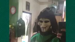 Penumpangnya takut dong kalo kayak gini.. (Source: Instagram/@newdramaojol.id)