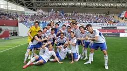 Musim ini, Yokohama F. Marinos mampu memuncaki Grup G dengan 12 poin, unggul head-to-head selisih gol dengan Shandong Taishan (Cina) dan Incheon United (Korea Selatan) yang juga sama-sama mengoleksi 12 poin. (J.LEAGUE)