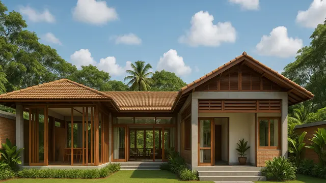 Model Rumah Agar Tidak Panas/Ilustrasi gambar oleh AI