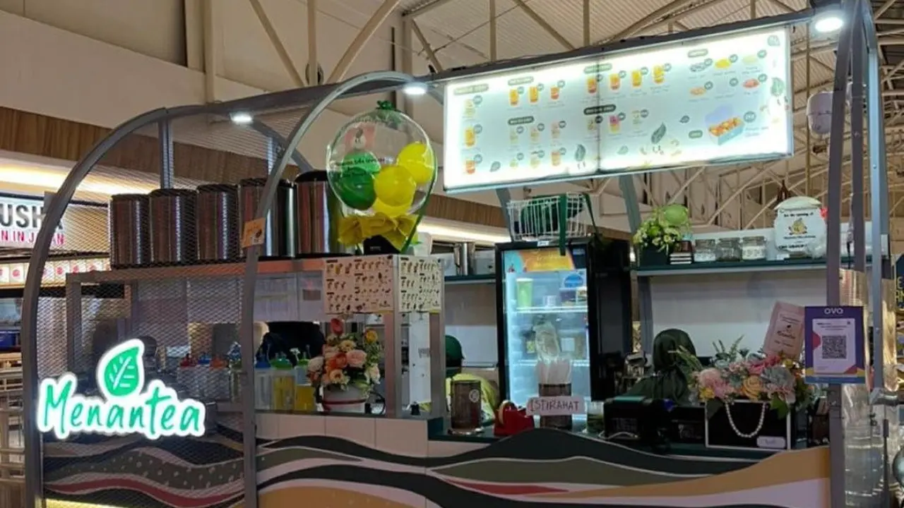 Racikan Teh Buah Asli ala Menantea, Usaha Kuliner yang Digeluti Jerome Polin dan Sang Kakak
