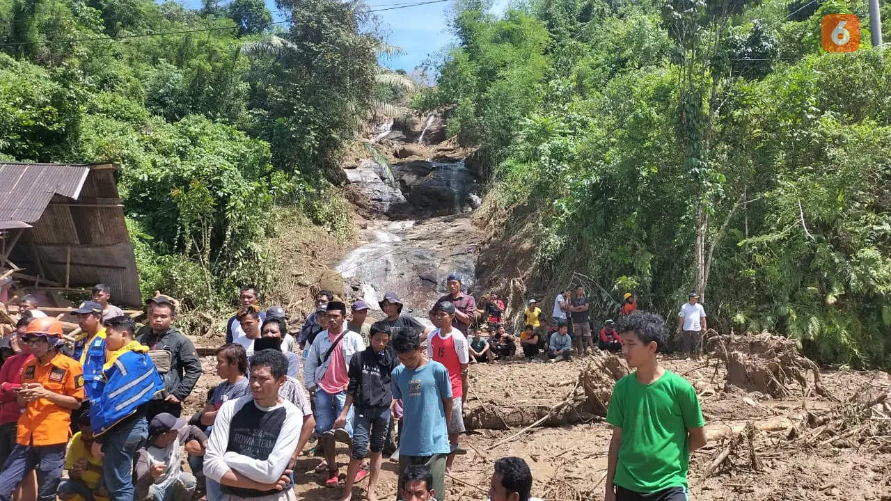 Longsor terjang Kabupaten Gowa (Liputan6.com/Istimewa)