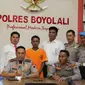 Kapolres Boyolali AKBP Aries Andhi, Senin (8/10 - 2018), memberikan keterangan mengenai kasus pembunuhan ibu muda di Musuk, Boyolali. (Solopos.com/Istimewa)