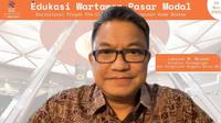 Direktur Perdagangan dan Pengaturan Anggota Bursa BEI Laksono Widodo (Foto: tangkapan layar/Pipit I.R)