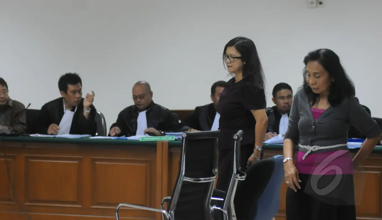 Sejumlah saksi dihadirkan saat sidang lanjutan kasus dugaan suap alih fungsi lahan hutan di Bogor, Pengadilan Tipikor, Jakarta, Senin (30/3/2015). (Liputan6.com/Herman Zakharia)