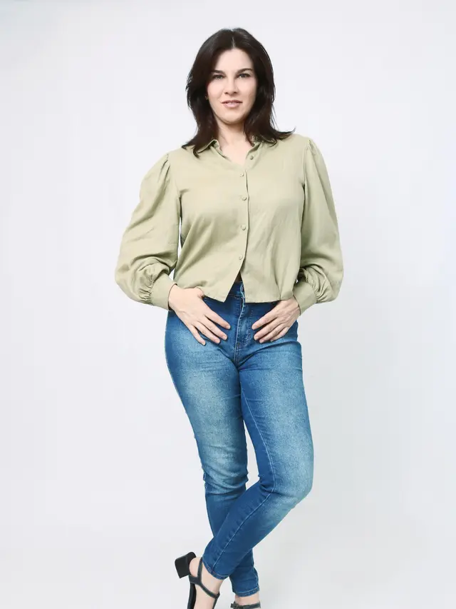 Blouse dan Jeans