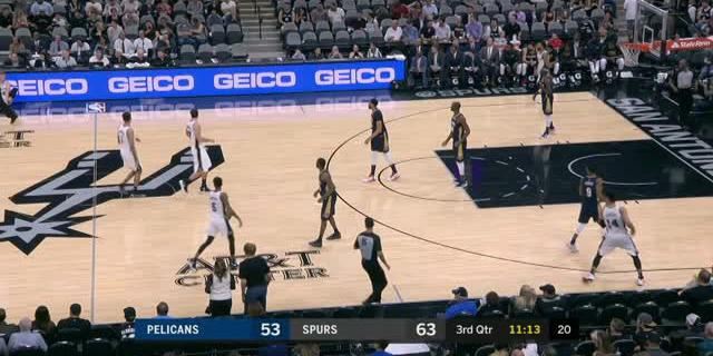 VIDEO : Cuplikan Pertandingan NBA, Pelicans 121 vs Spurs 116