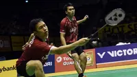 Hendra Setiawan/Mohammad Ahsan (MANAN VATSYAYANA/AFP)