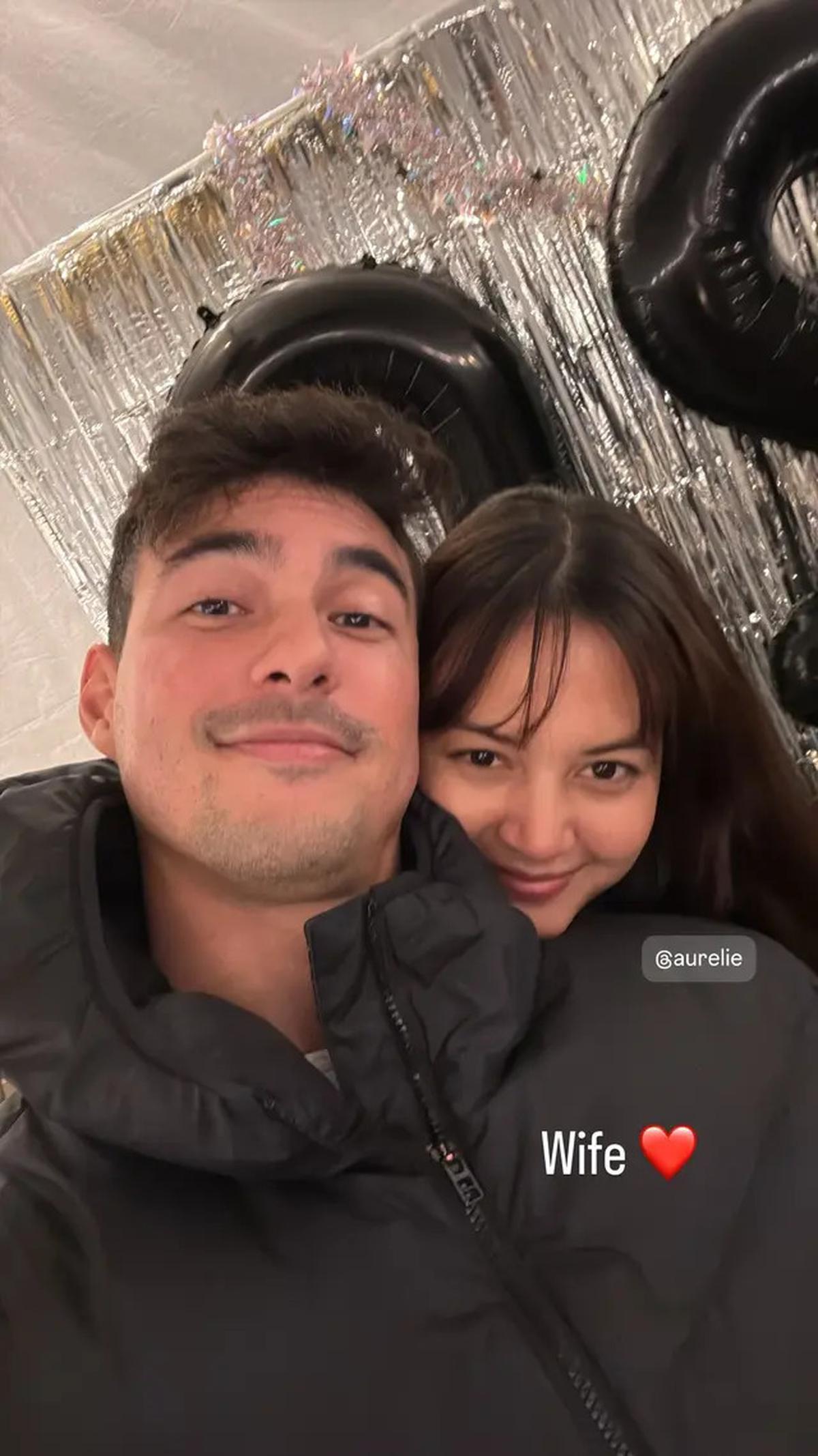Aurelie Moeremans dan Tyler Bigenho Menikah Sederhana di Amerika, Resepsi Digelar April 2025