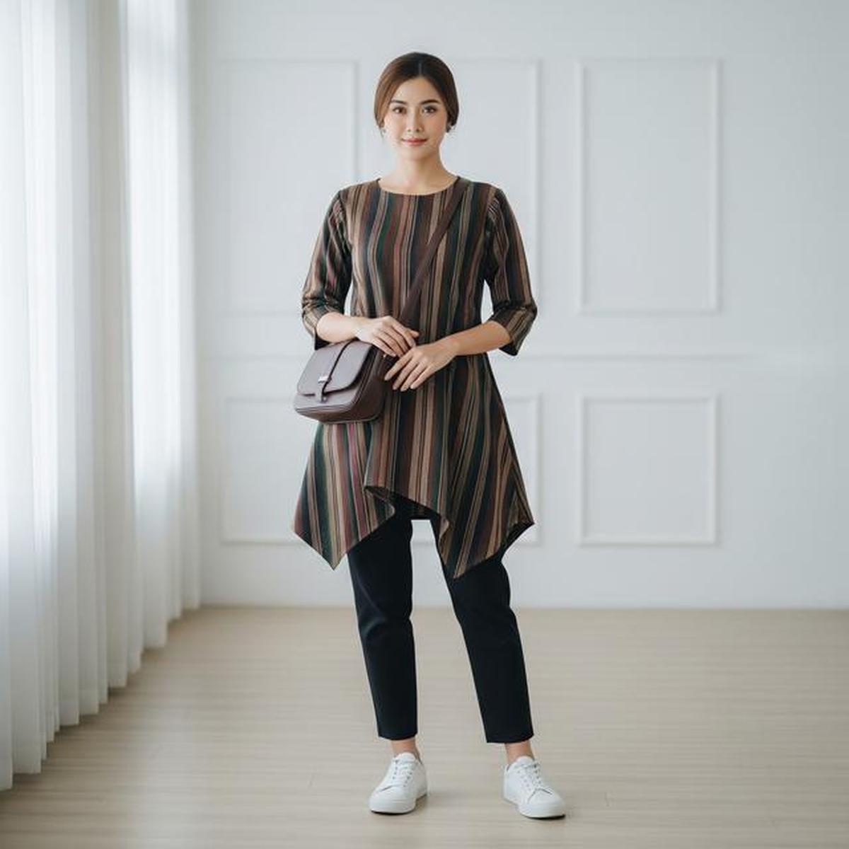 10 Inspirasi Outfit Natal Bernuansa Nusantara, Cocok untuk Ibadah di Gereja