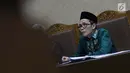 Terdakwa dugaan suap seleksi pengisian jabatan di Kementerian Agama, M Muafad Wirahadi  saat menjalani sidang lanjutan di Pengadilan Tipikor, Jakarta, Rabu (10/7/2019). Sidang mendengar keterangan saksi. (Liputan6.com/Helmi Fithriansyah)