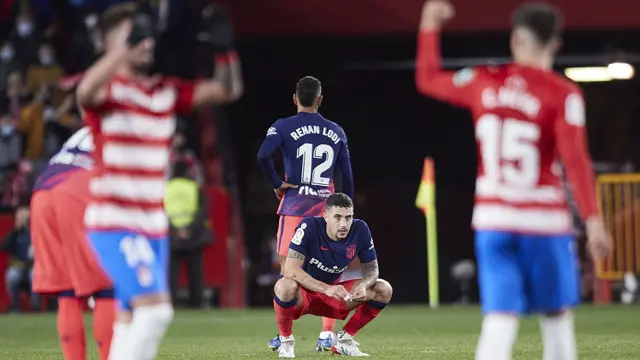 Foto: Sekota tapi Tak Senasib, Beda Hasil Real Madrid dan Atletico Madrid di Laga Paruh Musim Liga Spanyol