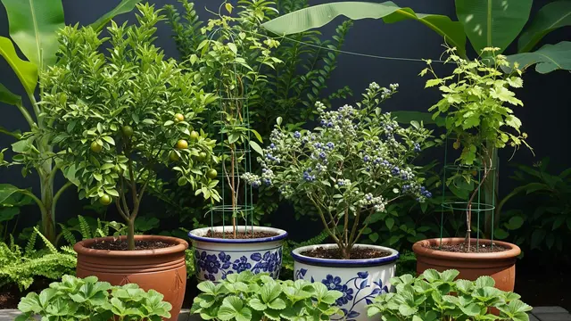 Kebun Buah Mini di Pot atau Kontainer