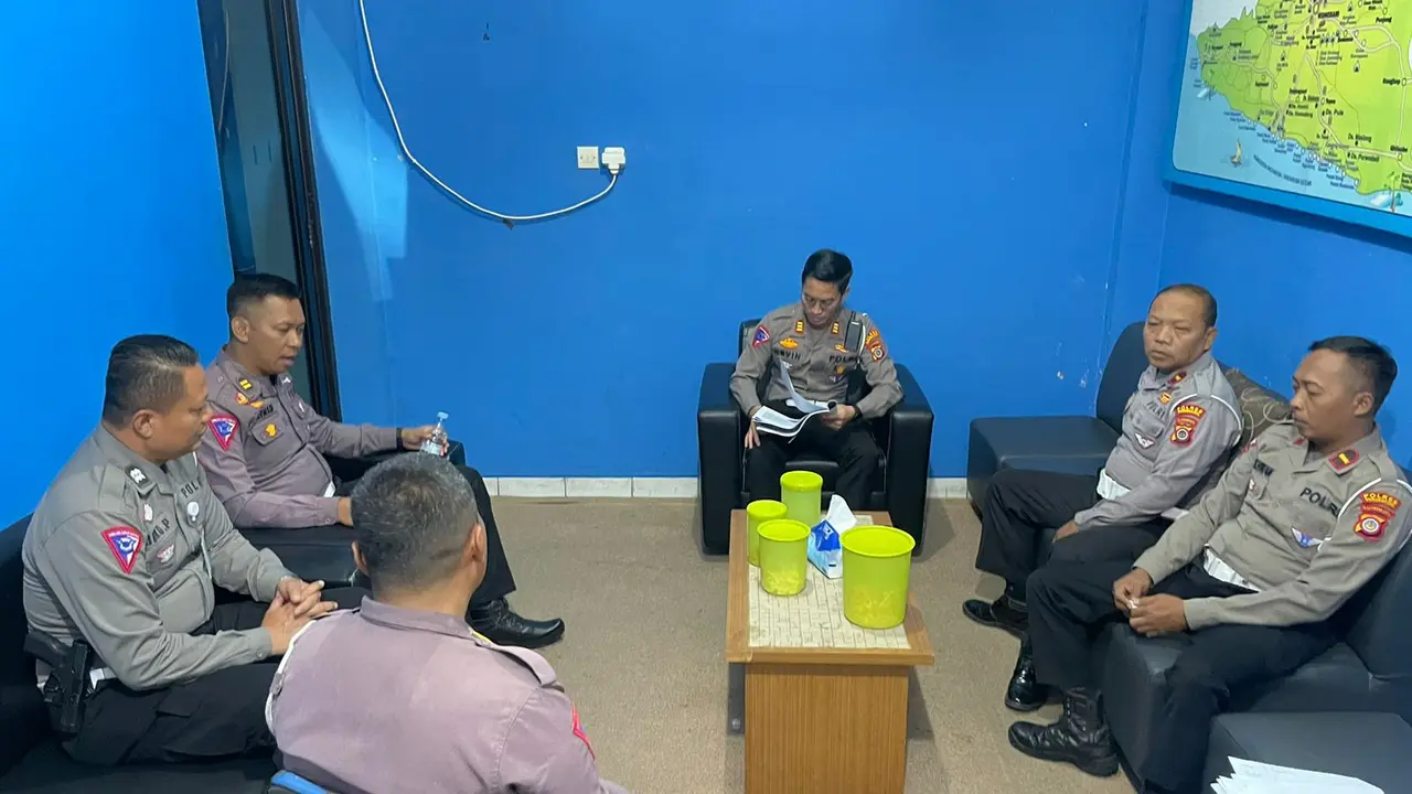 Kasat Lantas Bersama Jajajran