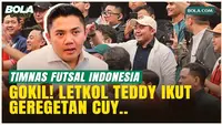 Sekretaris Kabinet Teddy Indra Wijaya Terciduk Menonton Timnas Futsal Indonesia Vs Vietnam!
