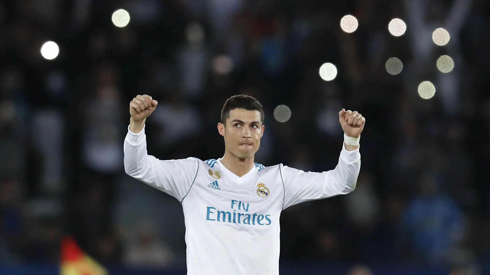 Striker Real Madrid, Cristiano Ronaldo, (AP/Hassan Ammar)