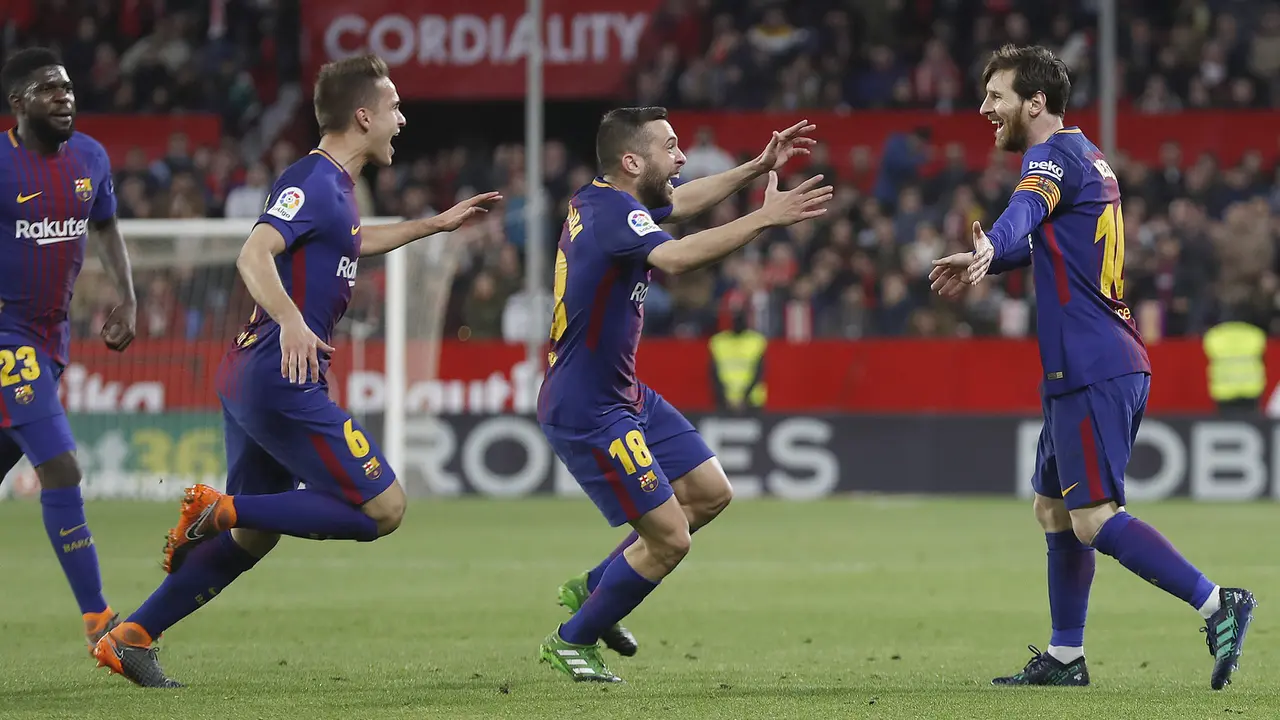 Sevilla, Barcelona, La Liga Santander